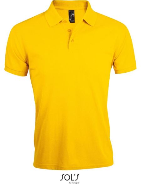 Herren-Poloshirt Sols Prime Men Gold