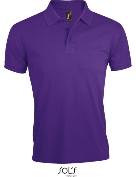 Herren-Poloshirt Sols Prime Men dunkelviolett