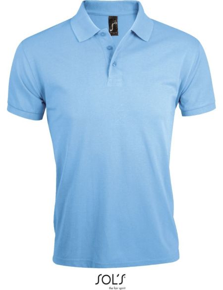 Herren-Poloshirt Sols Prime Men himmelblau