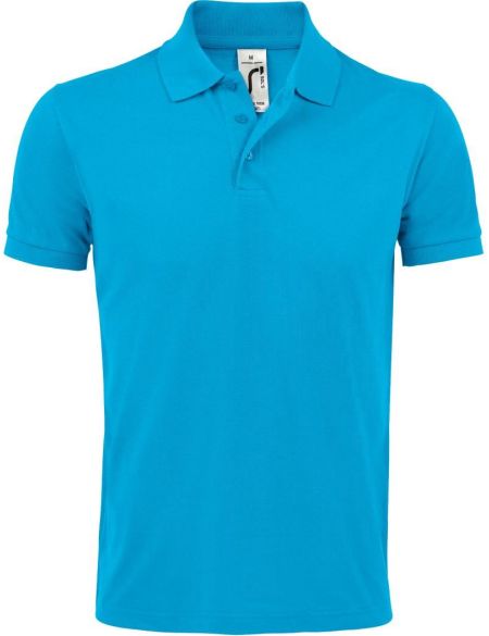 Herren-Poloshirt Sols Prime Men Aqua