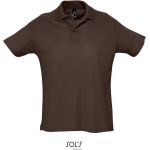 Herren-Poloshirt Sols Summer II Schokolade