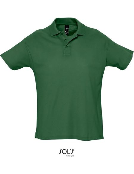 Herren-Poloshirt Sols Summer II Golfgrün