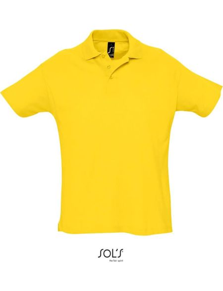 Herren-Poloshirt Sols Summer II Gold