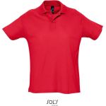 Herren-Poloshirt Sols Summer II rot