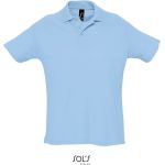 Herren-Poloshirt Sols Summer II himmelblau