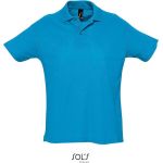 Herren-Poloshirt Sols Summer II Aqua