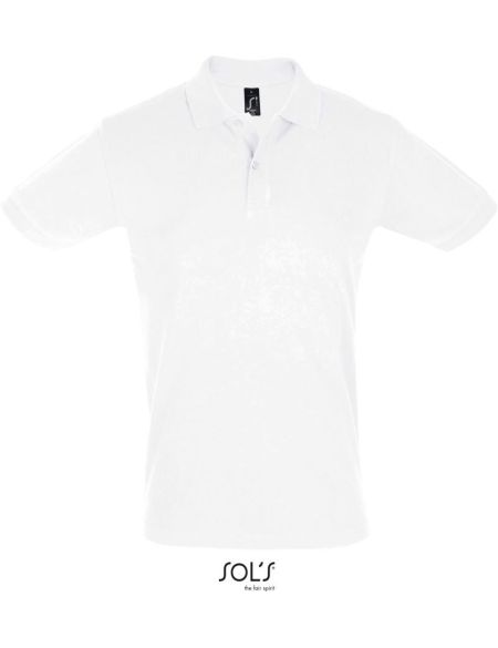 Herren-Poloshirt Sols Perfect Men weiß