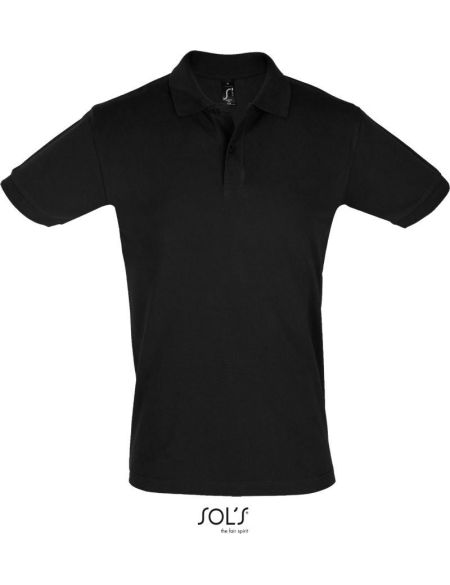 Herren-Poloshirt Sols Perfect Men schwarz