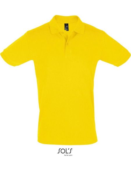Herrenpoloshirt Sols Perfect Men gold