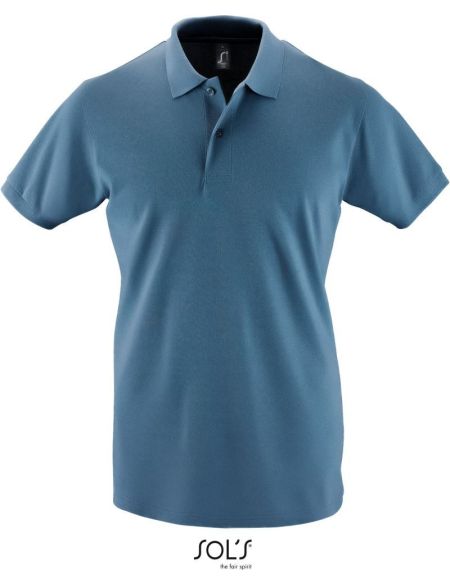 Herren-Poloshirt Sols Perfect Men schieferblau
