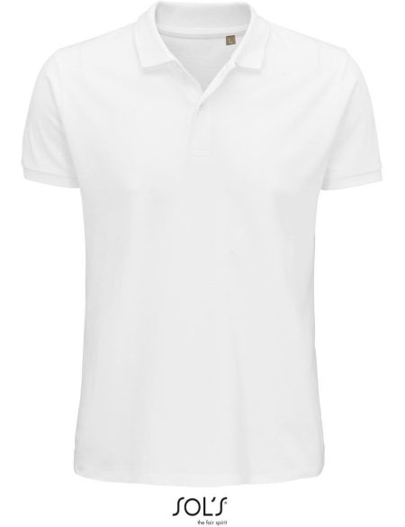 Herren-Poloshirt Sols Planet Men weiß
