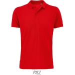 Herren-Poloshirt Sols Planet Men rot