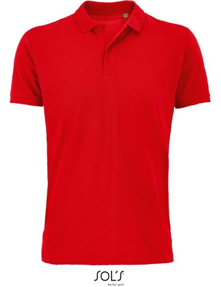 Herren-Poloshirt Sols Planet Men weiß