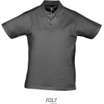 Herren-Poloshirt Sols Prescott Men dunkelgrau