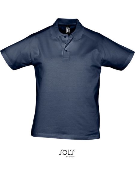 Herren-Poloshirt Sols Prescott Men weiß