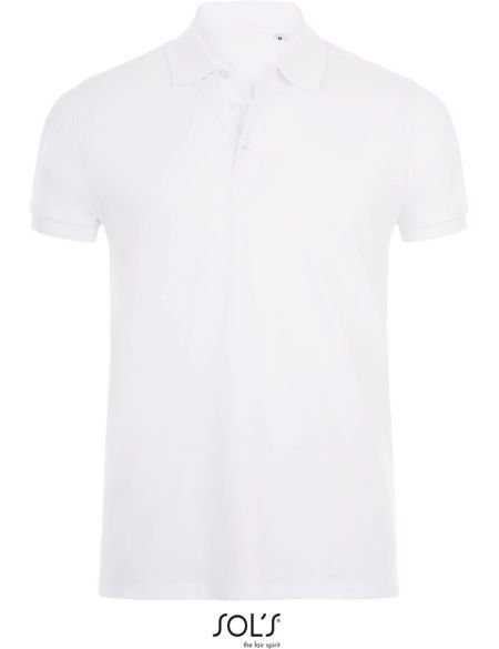 Herren-Poloshirt Sols Phoenix Men weiß