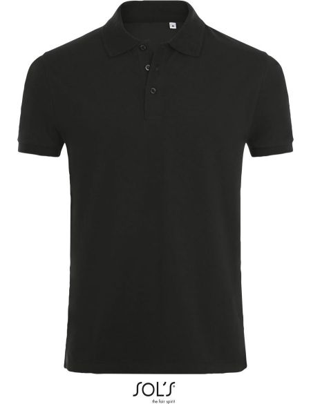 Herren-Poloshirt Sols Phoenix Men schwarz
