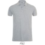Herren-Poloshirt Sols Phoenix Men grau meliert