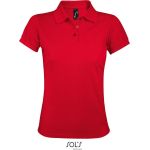 Damen-Poloshirt Sols Prime Women rot