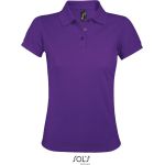 Damen-Poloshirt Sols Prime Women dunkelviolett