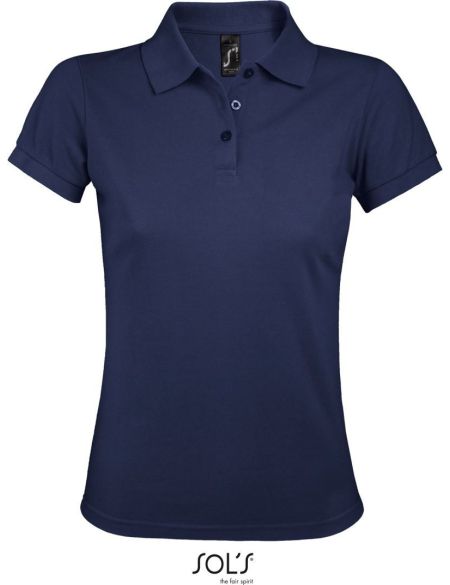 Damen-Poloshirt Sols Prime Women französisch marineblau