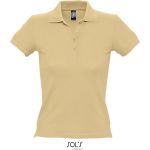 Damen-Poloshirt Sols People Sand