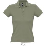 Damen-Poloshirt Sols People Khaki