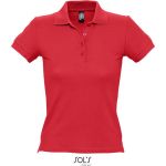 Damen-Poloshirt Sols People rot