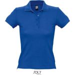 Damen-Poloshirt Sols People königsblau