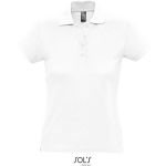 Damen-Poloshirt Sols Passion weiß