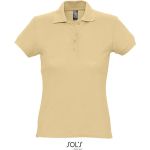 Damen-Poloshirt Sols Passion Sand
