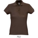 Damen-Poloshirt Sols Passion Schokolade