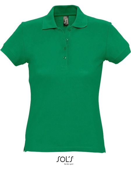 Damen-Poloshirt Sols Passion weiß