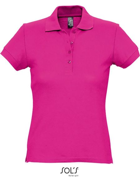 Sols Passion Damen-Poloshirt Fuchsia