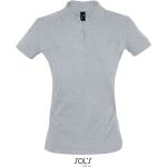 Damen-Poloshirt Sols Perfect Women melange grau