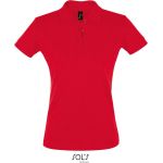 Damen-Poloshirt Sols Perfect Women rot