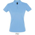 Damen-Poloshirt Sols Perfect Women himmelblau