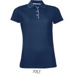 Damen-Sportpoloshirt Sols Performer Women französisch marineblau