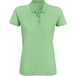 Damen-Poloshirt Sols Planet Women gefrorenes Grün