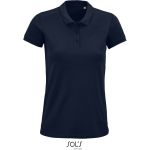 Damen-Poloshirt Sols Planet Women französisch marineblau