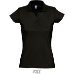 Damen-Poloshirt Sols Prescott Women schwarz