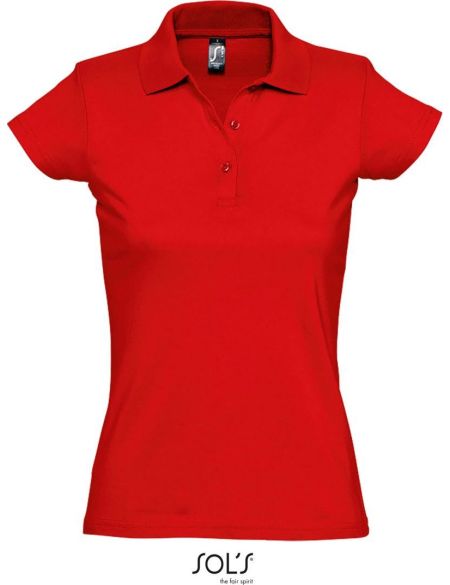 Damen-Poloshirt Sols Prescott Women weiß