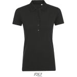 Damen-Poloshirt Sols Phoenix Women schwarz