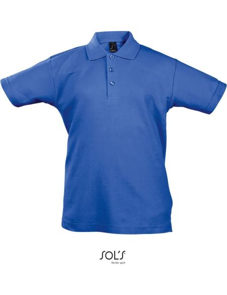 Kinderpoloshirt Sols Summer Kids II Königsblau