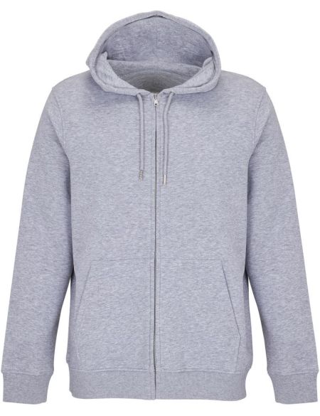 Sols Calipso grau meliertes Unisex-Sweatshirt