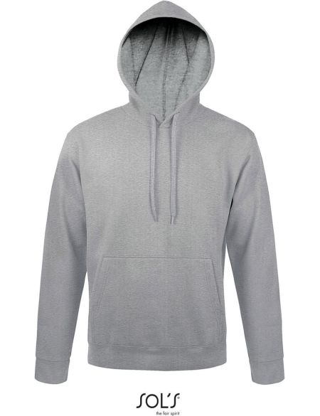 Sols Snake grau meliertes Unisex-Sweatshirt