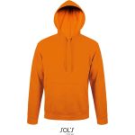 Orangefarbenes Unisex-Sweatshirt von Sols Snake