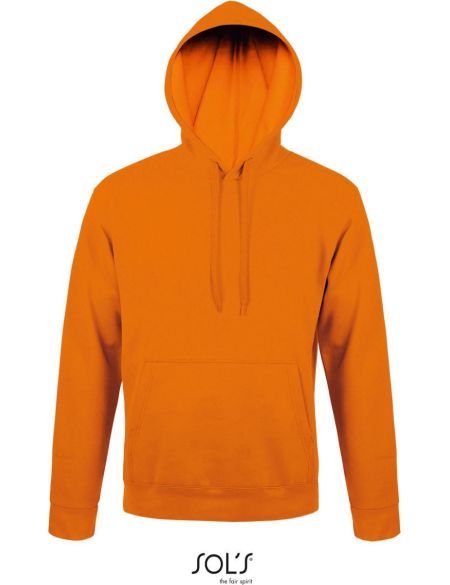 Orangefarbenes Unisex-Sweatshirt von Sols Snake