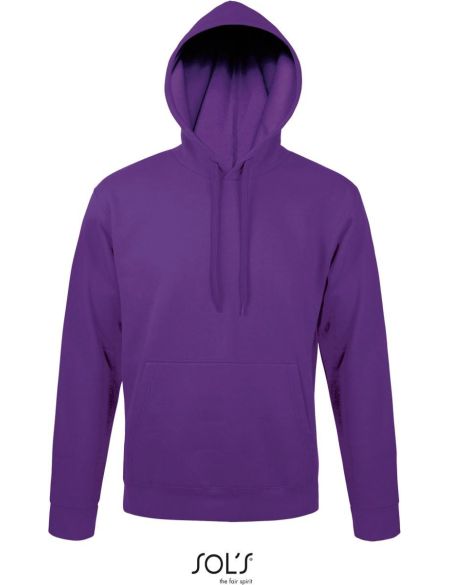 Sols Snake dunkelviolettes Unisex-Sweatshirt