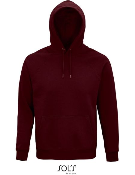 Sols Stellar burgunderrotes Unisex-Sweatshirt